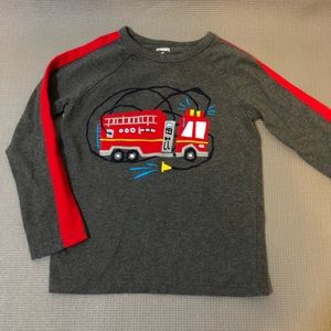Toddler Boys' Gymboree Long Sleeve Firetruck